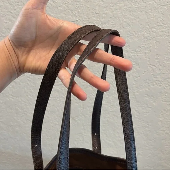 Louis Vuitton Brown Ebene Bucket Tote Bag - Picture 8 of 14